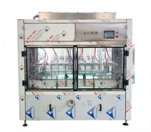 Linear filling machine